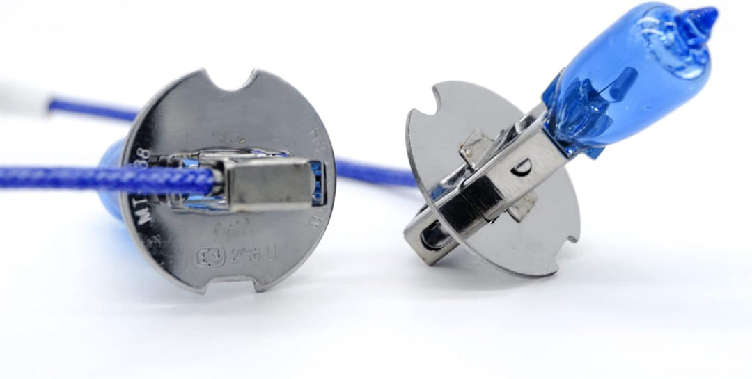 MARUTA SUPER WHITE H3 55W Halogenlampe Nebelscheinwerfer Tagfahrlicht 5500K Xenon-Effekt Quarzglas E