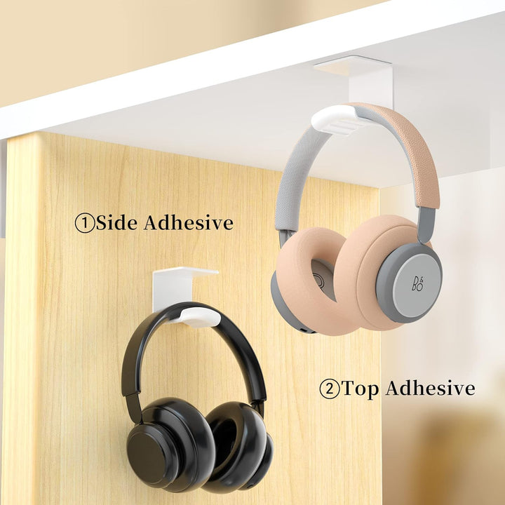 Cozycase Universal Headset Halterung Tisch - 2 Stück Kopfhörer Halter Wandhalterung Holder mit stark