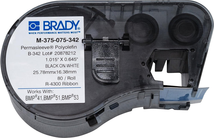 Brady M-375-075-342 Labels for BMP53/BMP51 Printers