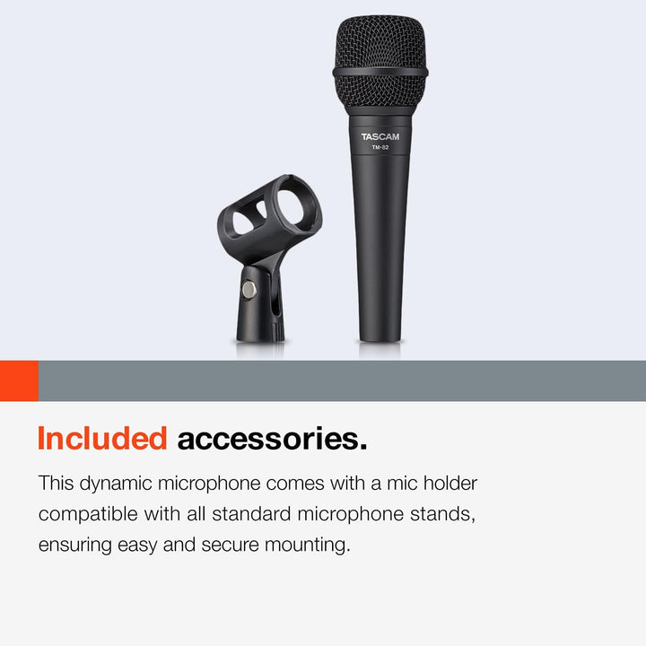 Tascam TM-82, schwarzes