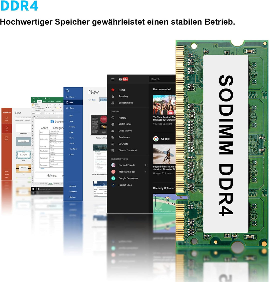 AWOW Mini PC Intel Alder Lake N100 (bis zu 3,4 GHz), 16GB DDR4 512GB M.2 SSD Mini Desktop Computer 4