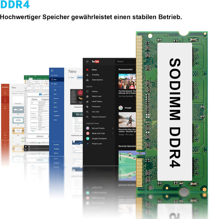 AWOW Mini PC Intel Alder Lake N100 (bis zu 3,4 GHz), 16GB DDR4 512GB M.2 SSD Mini Desktop Computer 4