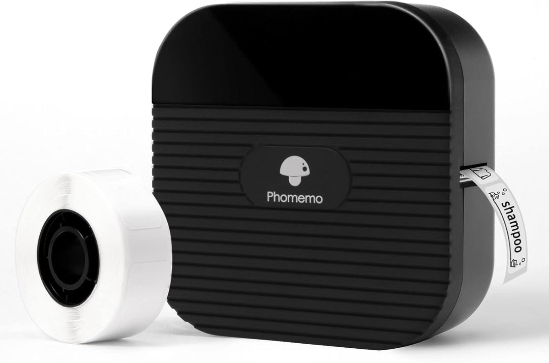 Phomemo Q31 Etikettendrucker, Mini Etikettiergerät Bluetooth, Beschriftungsgerät Selbstklebend 203 D