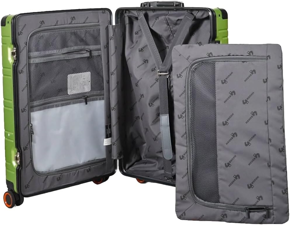 Bowatex Saxoline Motiv Reise Koffer Rollen Trolley Blume Rot Bunt 78 cm gross