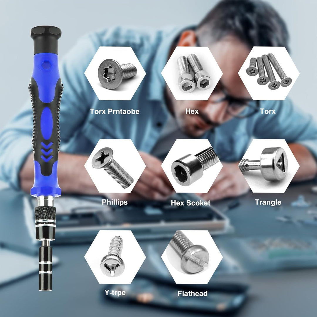 Eventronic 132 in 1 Schraubendreher Set Feinmechanik, Mini Feinmechaniker Werkzeug Set, Werkzeug Set