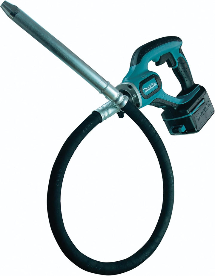 Makita Akku-Betonverdichter (18 V / 5,0 Ah, 2 Akkus) und Ladegerät im Transportkoffer, DVR450RTE