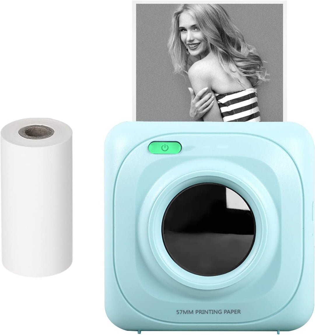 Bisofice PAPERANG P1 Mini Fotodrucker Taschendrucker BT Wireless Thermodrucker Tragbarer Drucker 200