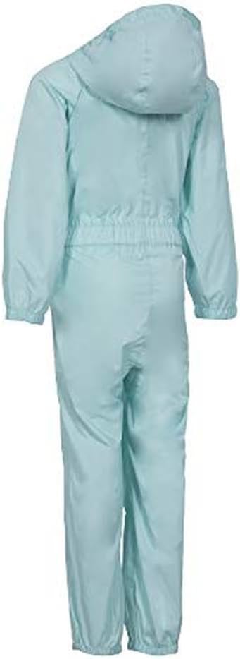 Trespass Unisex Kinder Knopf Wasserdichter Regenanzug mit Kapuze 18-24 Monate Rot, 18-24 Monate Rot