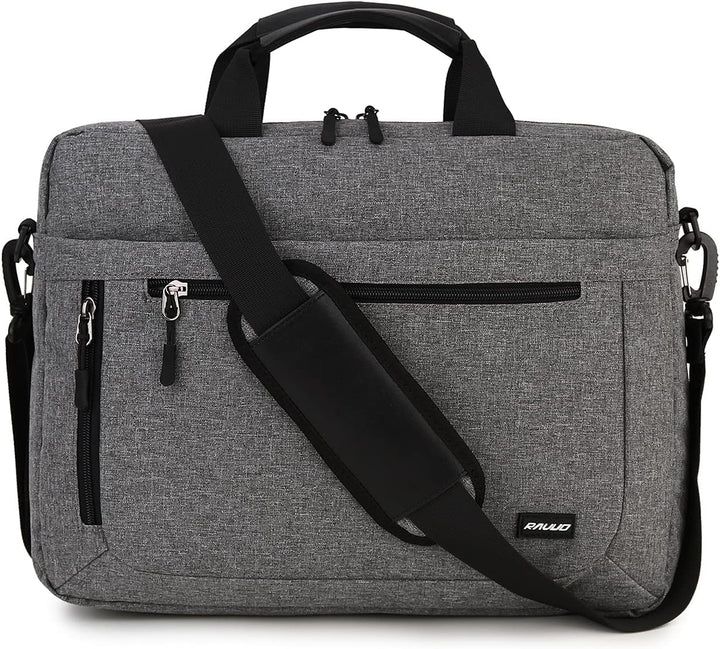 RAVUO Laptoptasche Herren, Laptop Aktentaschen 15.6 zoll Umhängetasche Wasserdichte Computertasche T