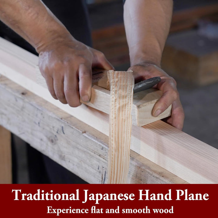 SUIZAN Japanisch Handhobel Kanna 50mm Hand Plane Holzhobel Blockhobel für Holzwerkzeuge, 50mm