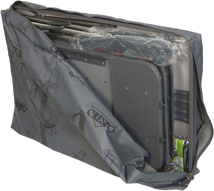 Crespo 1109995 Aufbewahrungstasche für Tische und Stühle, Anthrazit