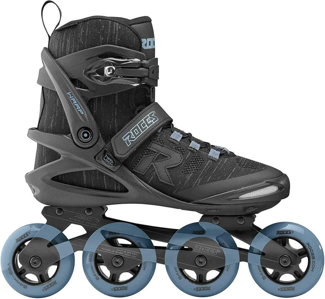 Roces Unisex – Erwachsene Warp Thread Tif Inline Skate 36 black-airblue, 36 black-airblue
