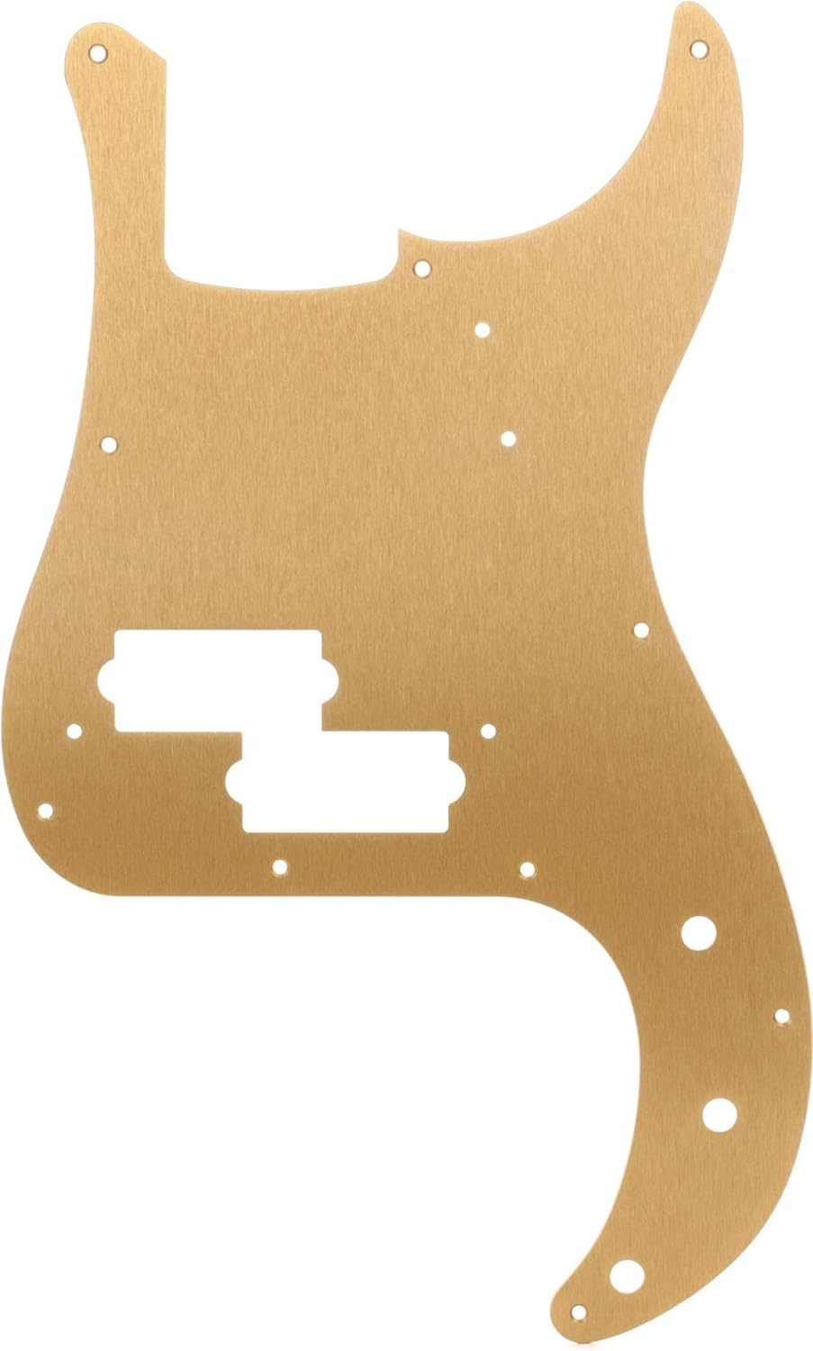 Fender 099-2020-000 10-Hole Mount 1-Ply Gold Anodized '57 Precision Bass Pickguard