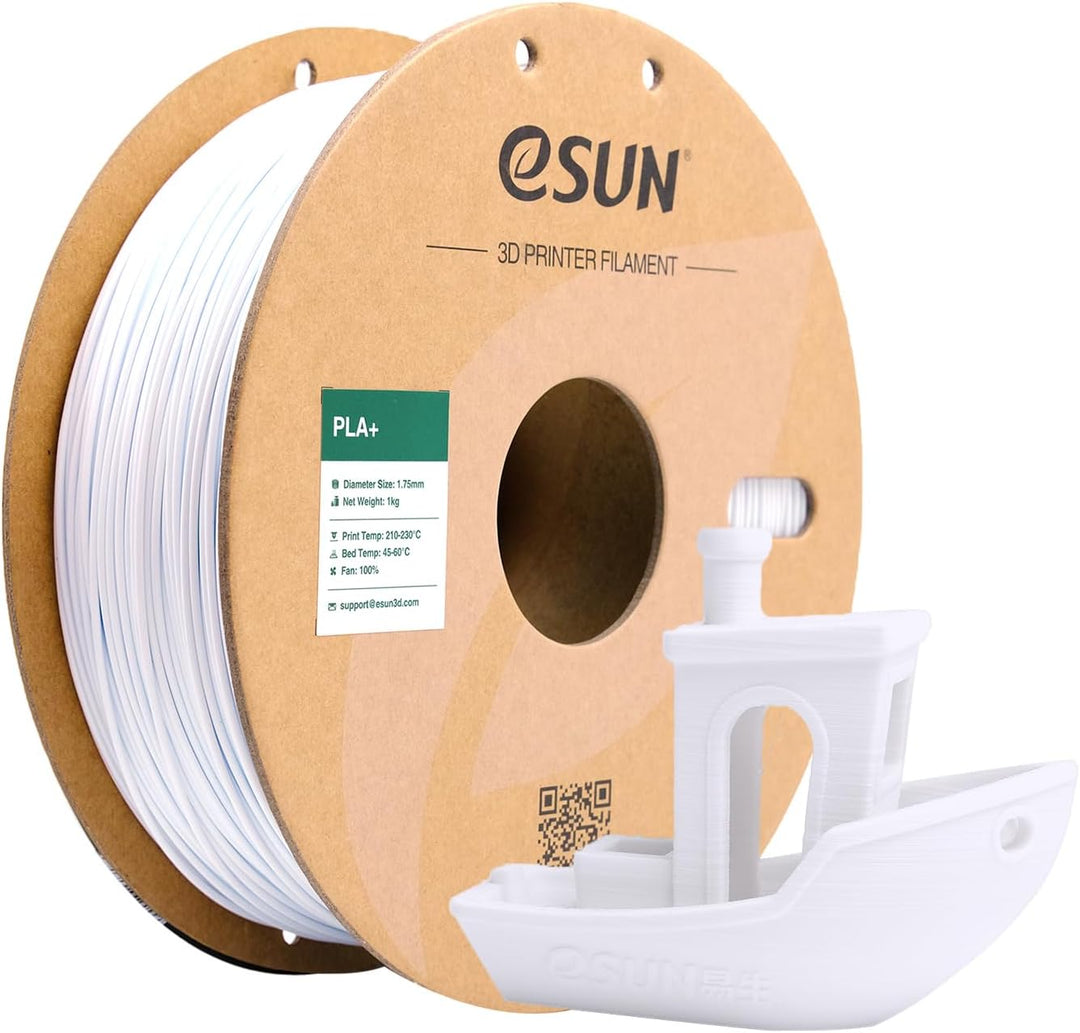 eSUN PLA+ Filament 1.75mm, 3D Drucker Filament PLA Plus, Massgenauigkeit +/- 0.03mm, 1kg Spule (2.2