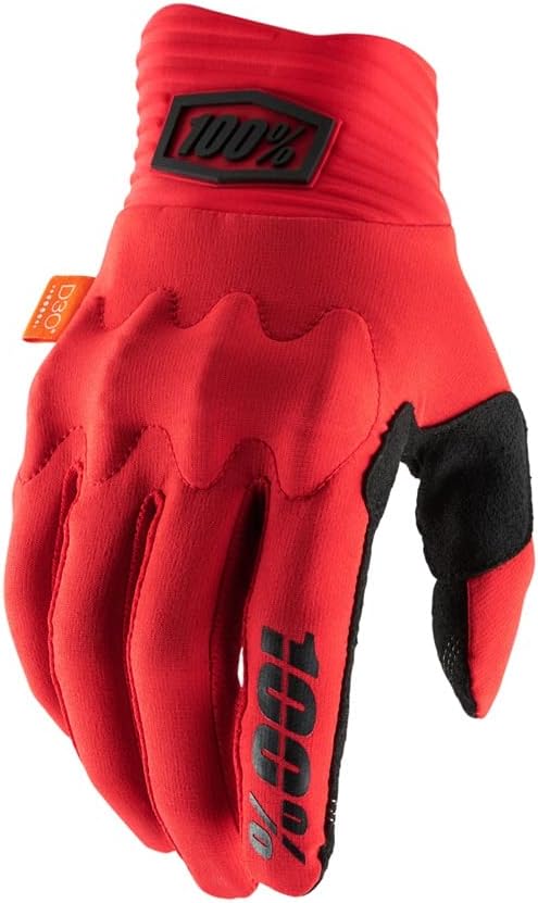 Unbekannt Unisex – Erwachsene Cognito 100% Glove Handschuhe S Fluo Orange/Schwarz, S Fluo Orange/Sch