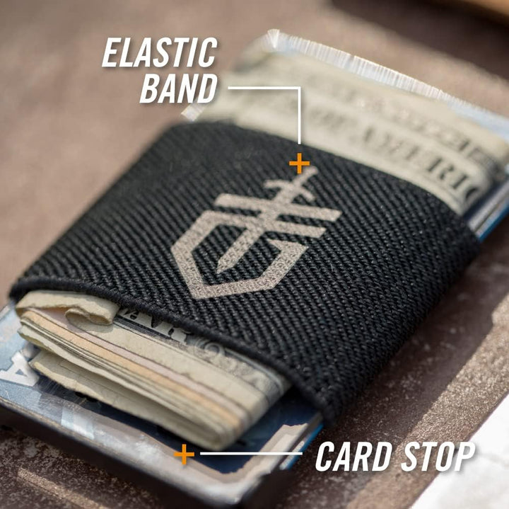 Gerber Barbill Wallet Schwarz, Schwarz