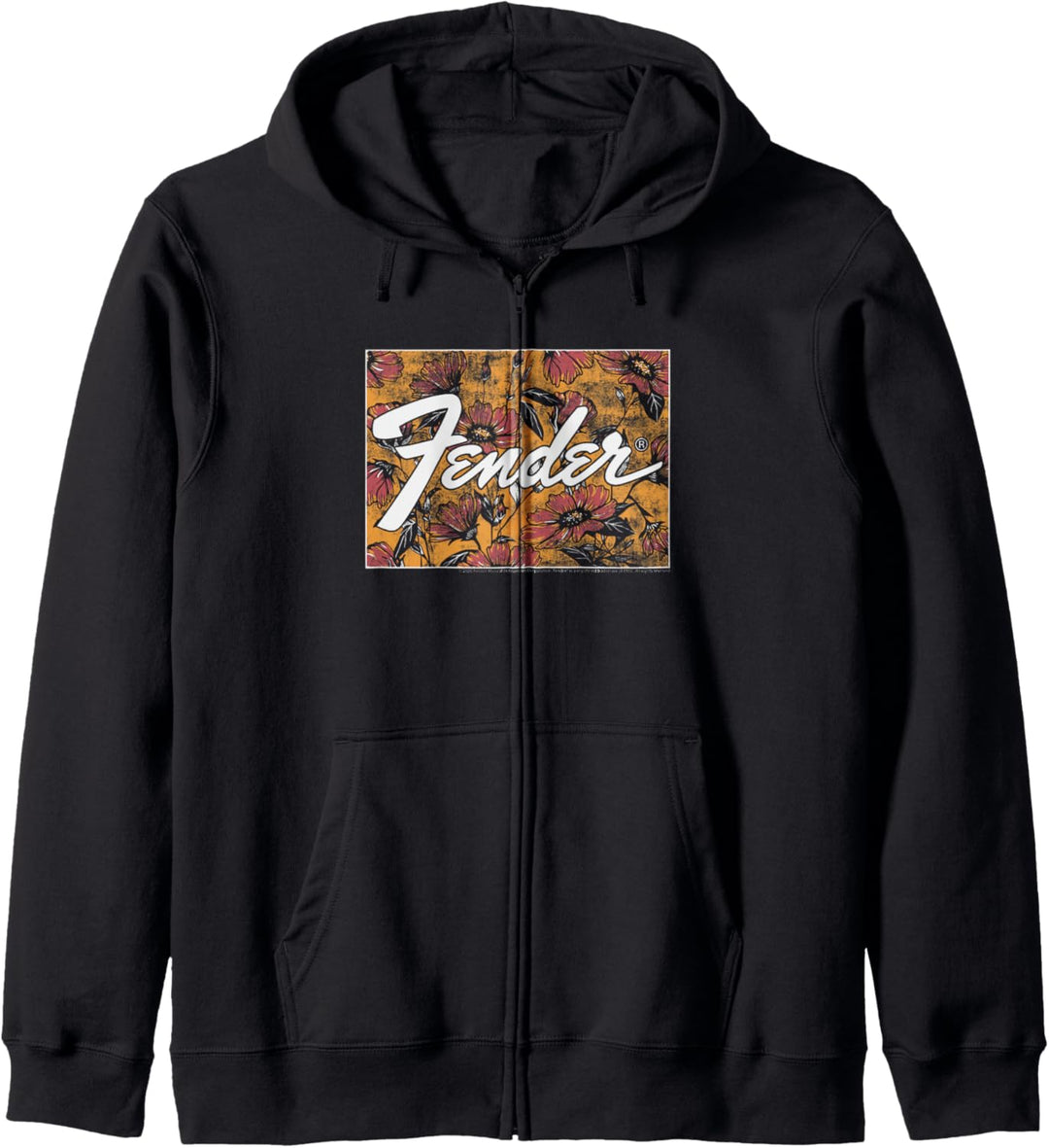 Fender Floral Box Logo Kapuzenjacke