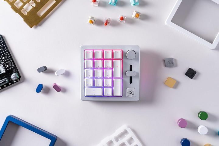 Glorious Gaming GMMK Macro Numpad – mit Kabel oder Bluetooth, Aluminium, anpassbar, programmierbarer