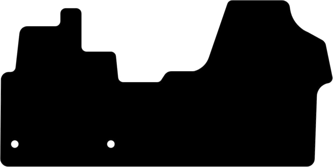 Kovvar Fussmatten passend für Peugeot Traveller | 2016-2024 | Ausführung: Vorne | 1-teilig | Materia