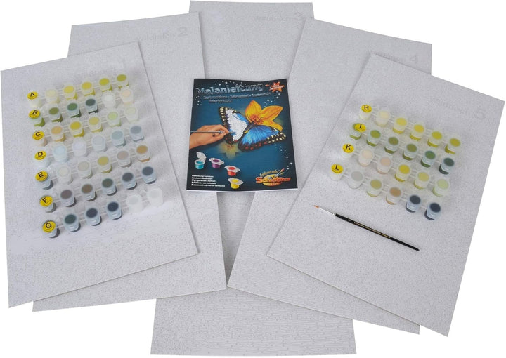 Schipper 609450774 Malen nach Zahlen - Am Wildbach - Bild malen für Erwachsene, inklusive Pinsel und