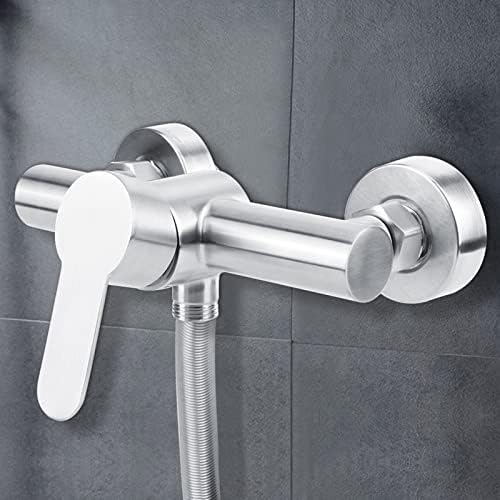 Duscharmaturen 304 Edelstahl Duscharmatur Badezimmer Dusche Wandmontierte Heiss-Kaltwasser-Hahn G1/2