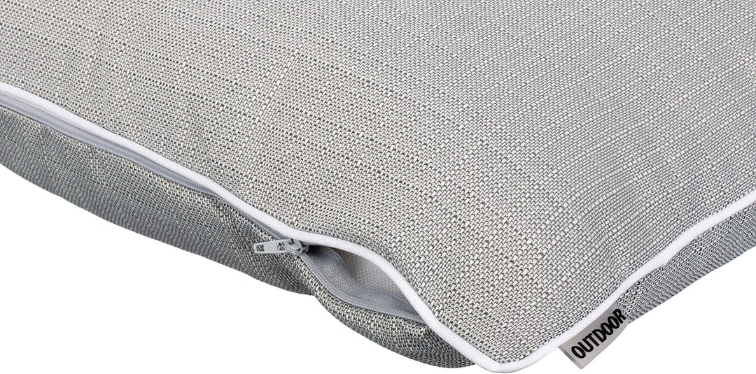 Brandsseller Outdoor Garten Kissen Dekokissen Leinenoptik strukturiert Schmutz- und Wasserabweisend