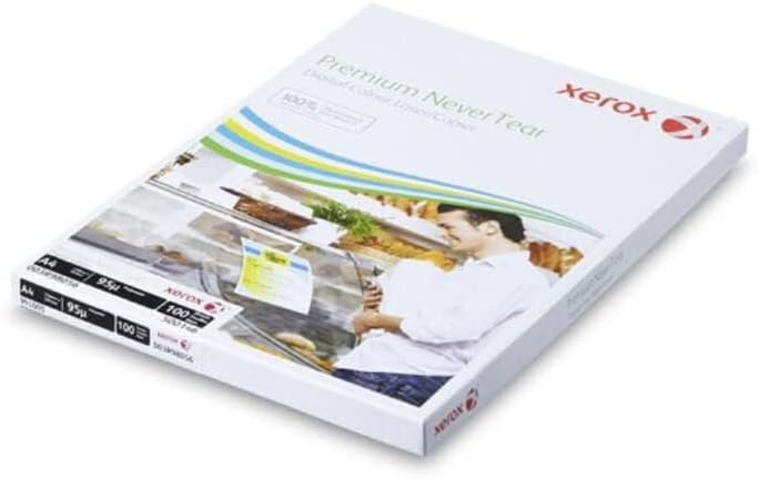 Xerox Premium NEVERTEAR Synthetic Weiss 270Μm 210x297mm, Schachtel zu 100 Blatt/Bogen,