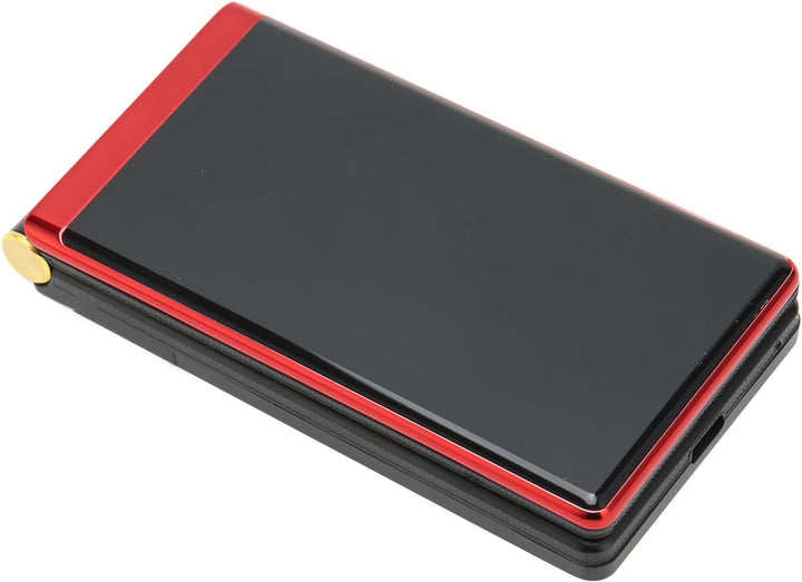 Dpofirs Senioren-Klapphandy, GSM 2G-Handy mit Doppelbildschirm, Entsperrt, Grosse Tasten, Grosser Bi