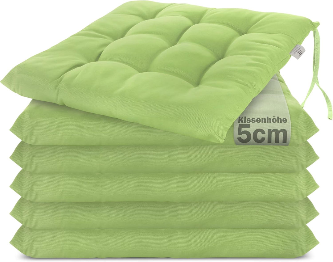 Brandsseller Sitzkissen Dekokissen Stuhlkissen Zierkissen Gartenkissen - 9er Steppung- in Verschiede