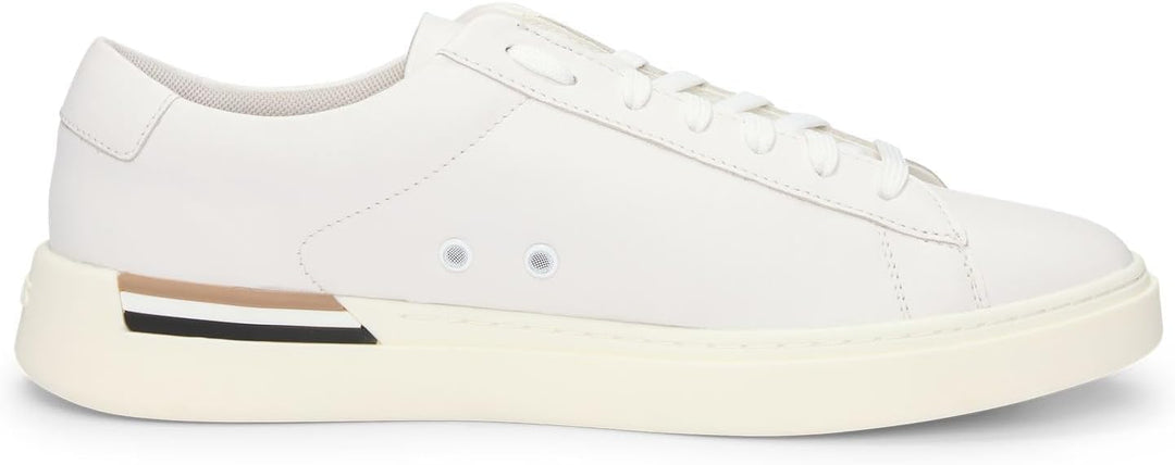 BOSS Herren Schuhe Schnürschuh Freizeitschuh Halbschuh Sneaker Clint Tenn 42 EU Weiss, 42 EU Wei

