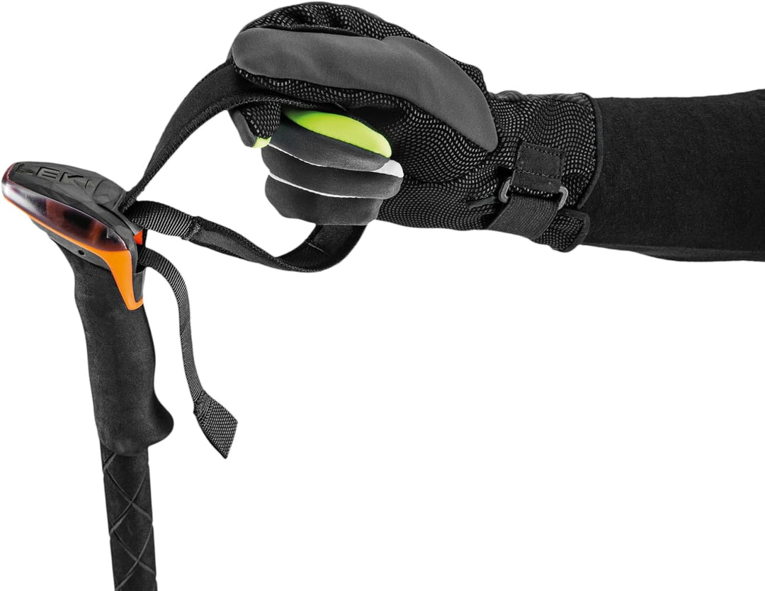 LEKI Sherpa FX Carbon Strong Skistöcke 120-140CM orange-denimblue, 120-140CM orange-denimblue