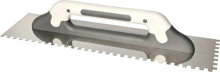 KOTARBAU® Edelstahl Reibbrett 480x130 mm Zahnspachtel Zahnspachtel 8x8mm für Kleber Spachtelmasse Pu