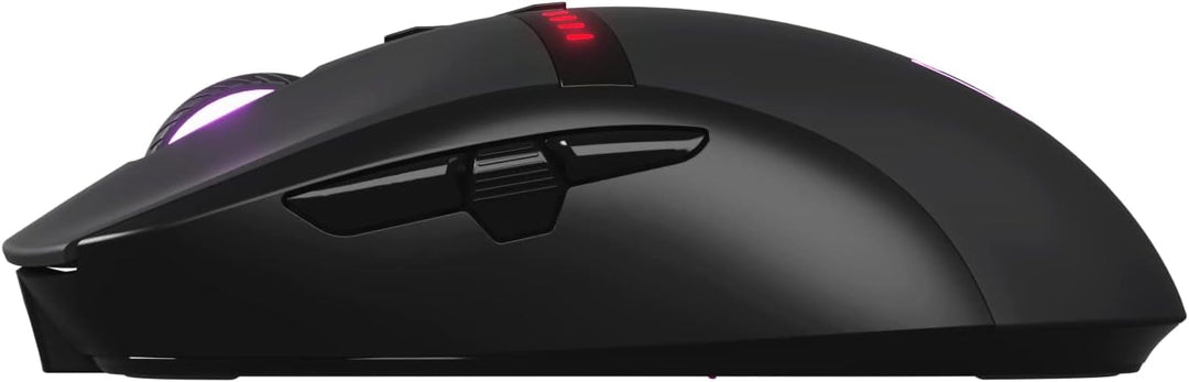 Oversteel - Invar Wireless Gaming Maus, 10000 DPI einstellbar, 8 programmierbare Tasten, 10 RGB-Bele