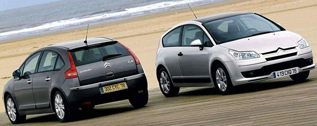 Das Teppich Auto, sprint00606, Fußmatten Teppiche Schwarz rutschfest, verstärkter Rand, zweifarbig