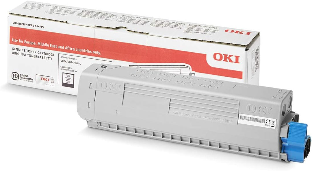 Oki Toner C824 C824 Black 47095704 5000 Seiten