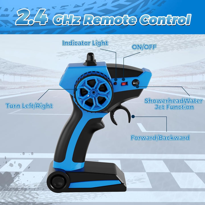 Dysaim Amphibienfahrzeug Ferngesteuertes Auto Offroad, Monstertruck Ferngesteuert, Kinder Spielzeug