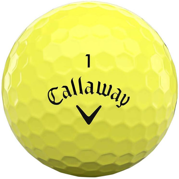 Callaway Golf Supersoft 2021 Golf Balls, Gelb