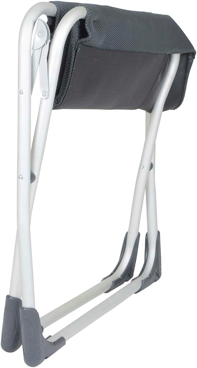Crespo aa-231/82 air-Elite footstool-3d gepolstert, anthrazit, 57 x 42 x 44 cm