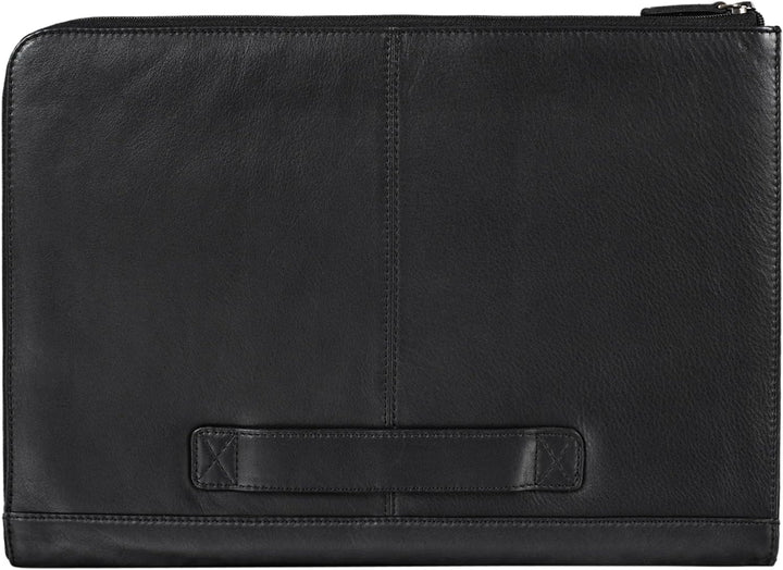 STILORD 'Murray' Laptophülle für MacBook 16 Zoll MacBooktasche Leder 15.6 Zoll Notebooktasche Sleeve