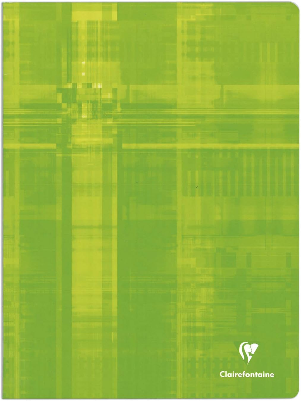 Clairefontaine 3311C - Packung mit 10 Heften, DIN A4+ 24x32cm, geheftet, 90 g, 24 Blatt, französisch