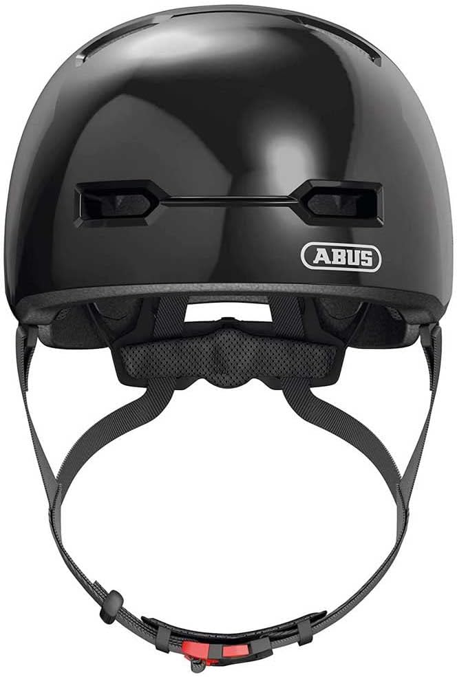 ABUS Kinderhelm Skurb Kid - robuster Fahrradhelm im Skater-Look mit Platz für einen Zopf und vielfäl