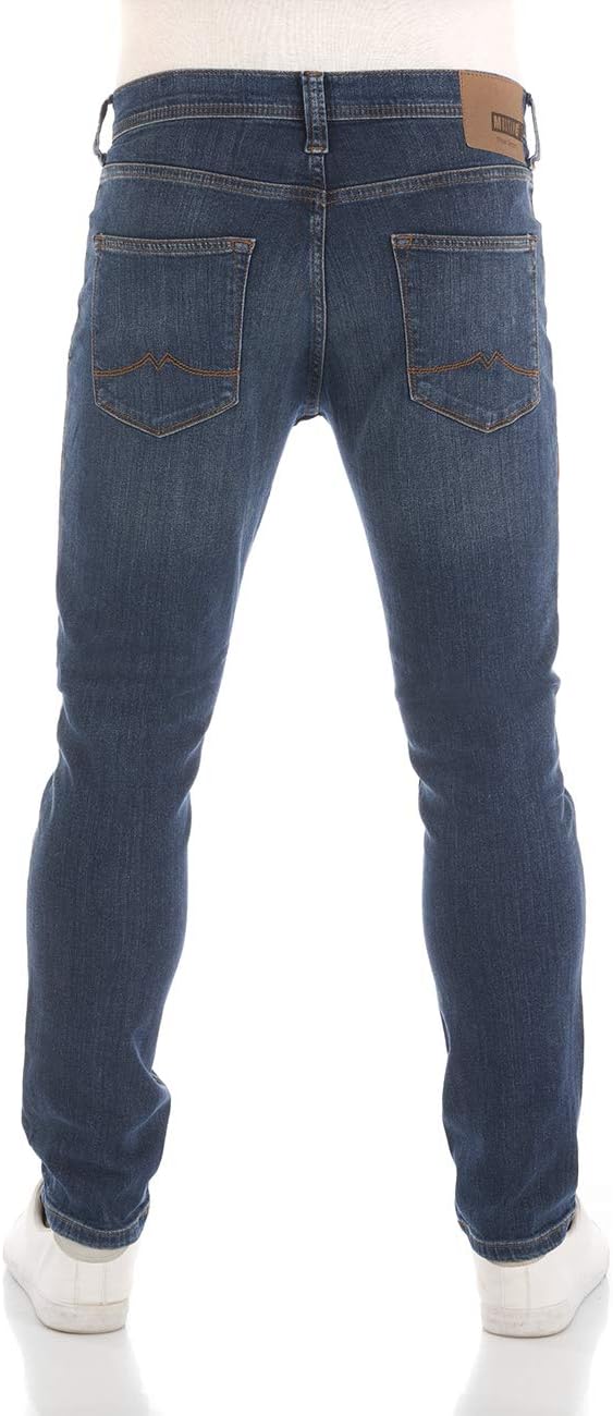 MUSTANG Jeans Herren Stretch Slim Fit Vegas Jeanshose Hose Denim Schwarz Grau Blau 30 31 32 33 34 36