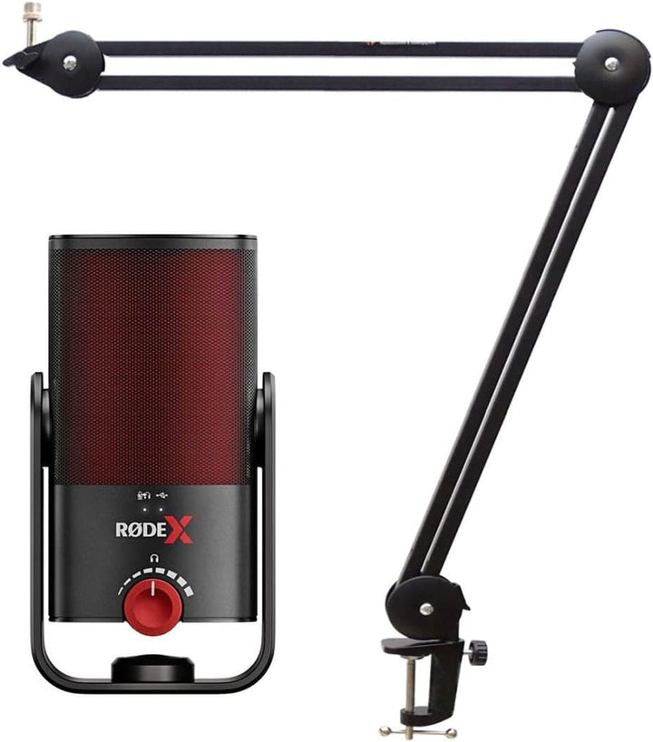Rode X XCM-50 USB-Kondensatormikrofon + keepdrum MS138 Gelenkarm-Stativ