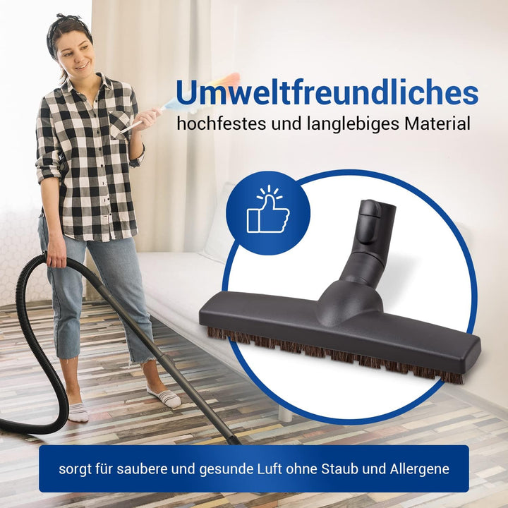 VIOKS Staubsauger Bürste für 35mm RohrØ Ersatz passend für Мiele Bodendüse 7155710 Parquet Twister S