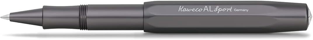 Kaweco AL Sport Anthrazit Gel- / Kugelschreiber inklusive 0,7 mm Rollerball Tintenroller Mine für Li