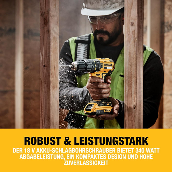 DEWALT DCD778D2T-QW 1 1, 18 V 1 2_pollice 1/2_pollice Schwarz, 1/2_pollice Schwarz