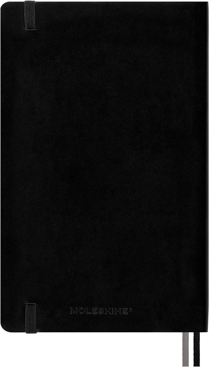 Moleskine - Klassisches erweitertes Notizbuch mit glattem Papier - Weicher Umschlag und elastischer