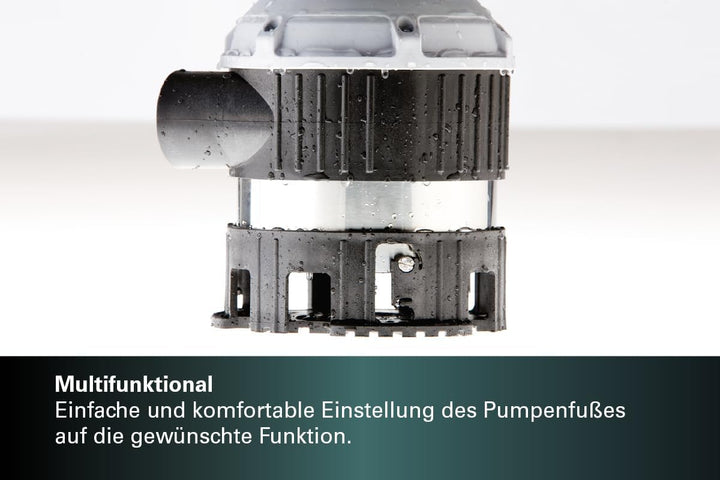 Metabo Kombi-Tauchpumpe TPS 16000 S Combi (0251600000) Karton, Nennaufnahmeleistung: 970 W, Max. För