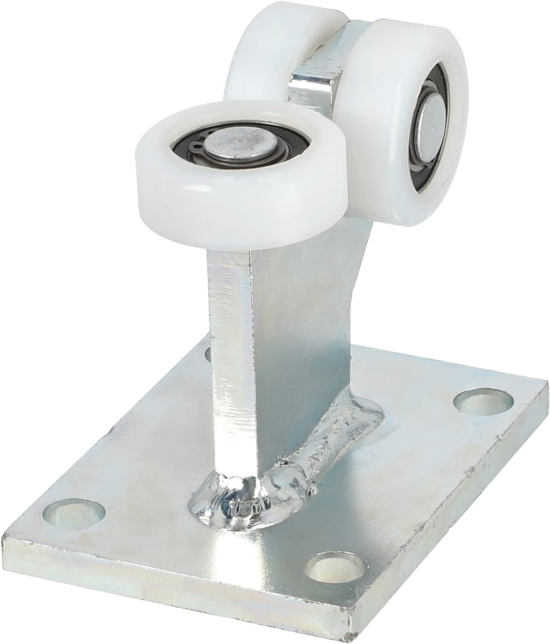 KOTARBAU® 2er Set Laufrolle für Schiebetor ohne Höheneinstellung ⌀ 43 mm 3 Rollen Robuste Ausstattun