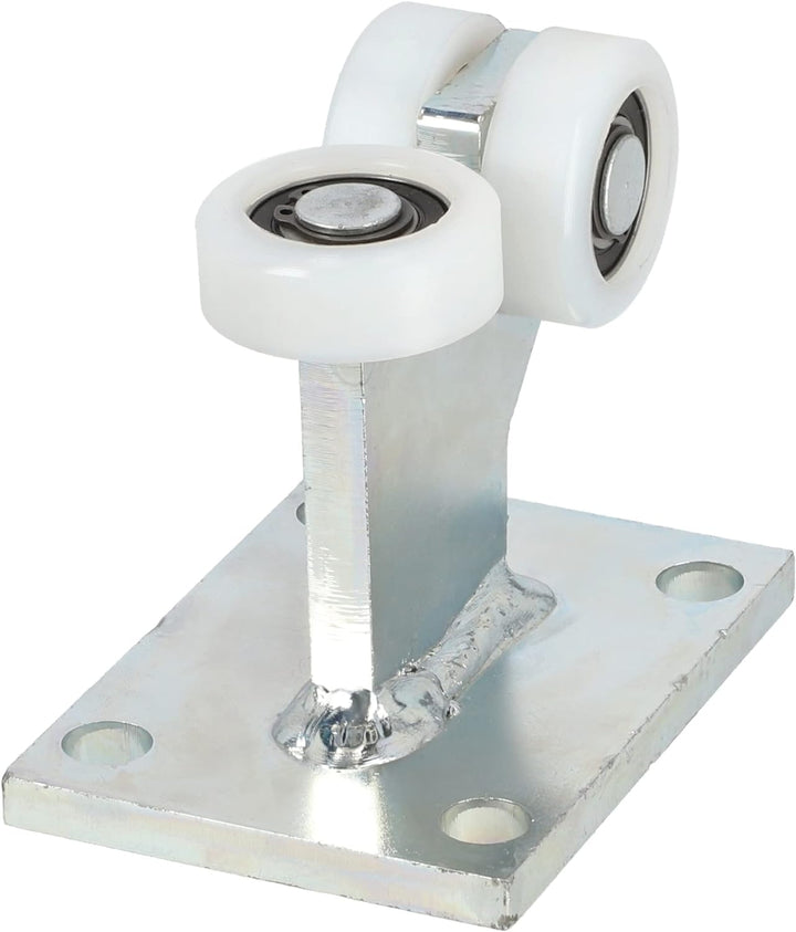 KOTARBAU® 2er Set Laufrolle für Schiebetor ohne Höheneinstellung ⌀ 43 mm 3 Rollen Robuste Ausstattun